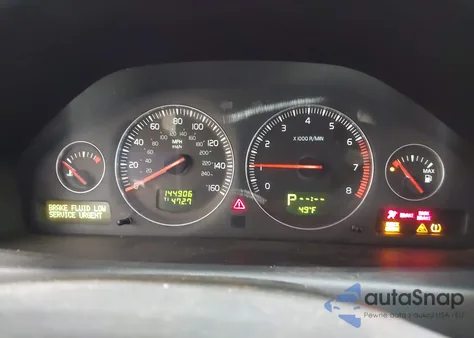 2008 Volvo S60 2.5T z USA, uszkodzony, nr VIN YV1RH592682687626